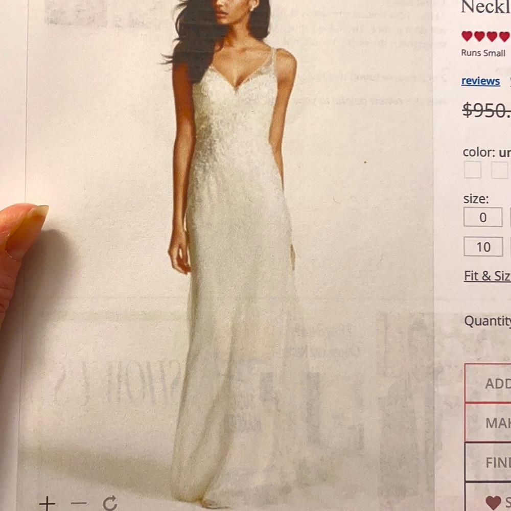 Wedding gown